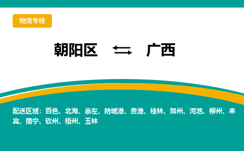 北京到广西物流公司-朝阳区到广西货运专线-实时定位