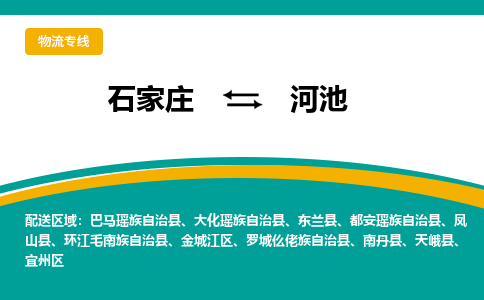 石家庄到河池物流专线-石家庄至河池货运公司让您的货物快速到达指定地点